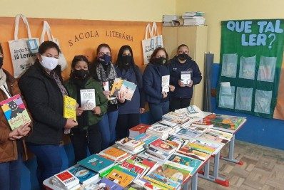 Duque de Caxias recebe projeto Sacola Liter&aacute;ria de incentivo a leitura