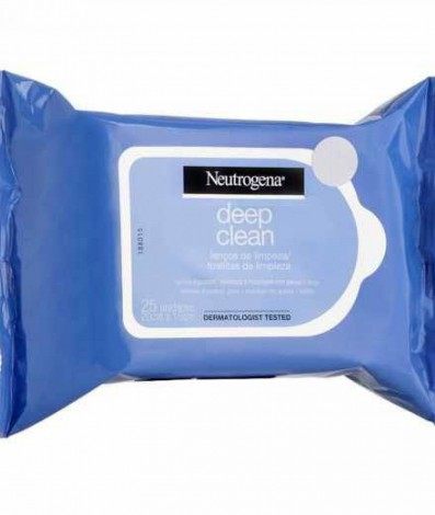 Lenço demaquilante Neutrogena - a partir de R$ 11,90 - Divulgação