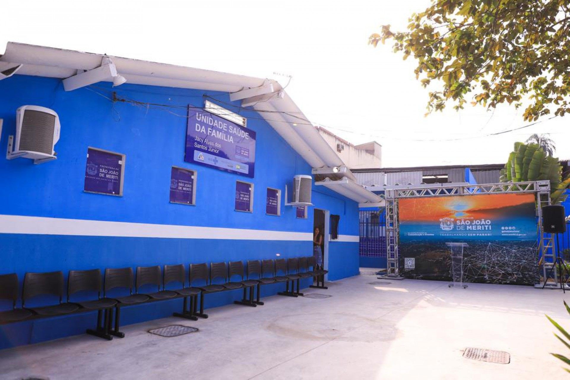 O novo posto foi aberto no bairro Vila S&atilde;o Jos&eacute; e vai atender o programa Estrat&eacute;gia de Sa&uacute;de da Fam&iacute;lia (ESF) - Divulga&ccedil;&atilde;o