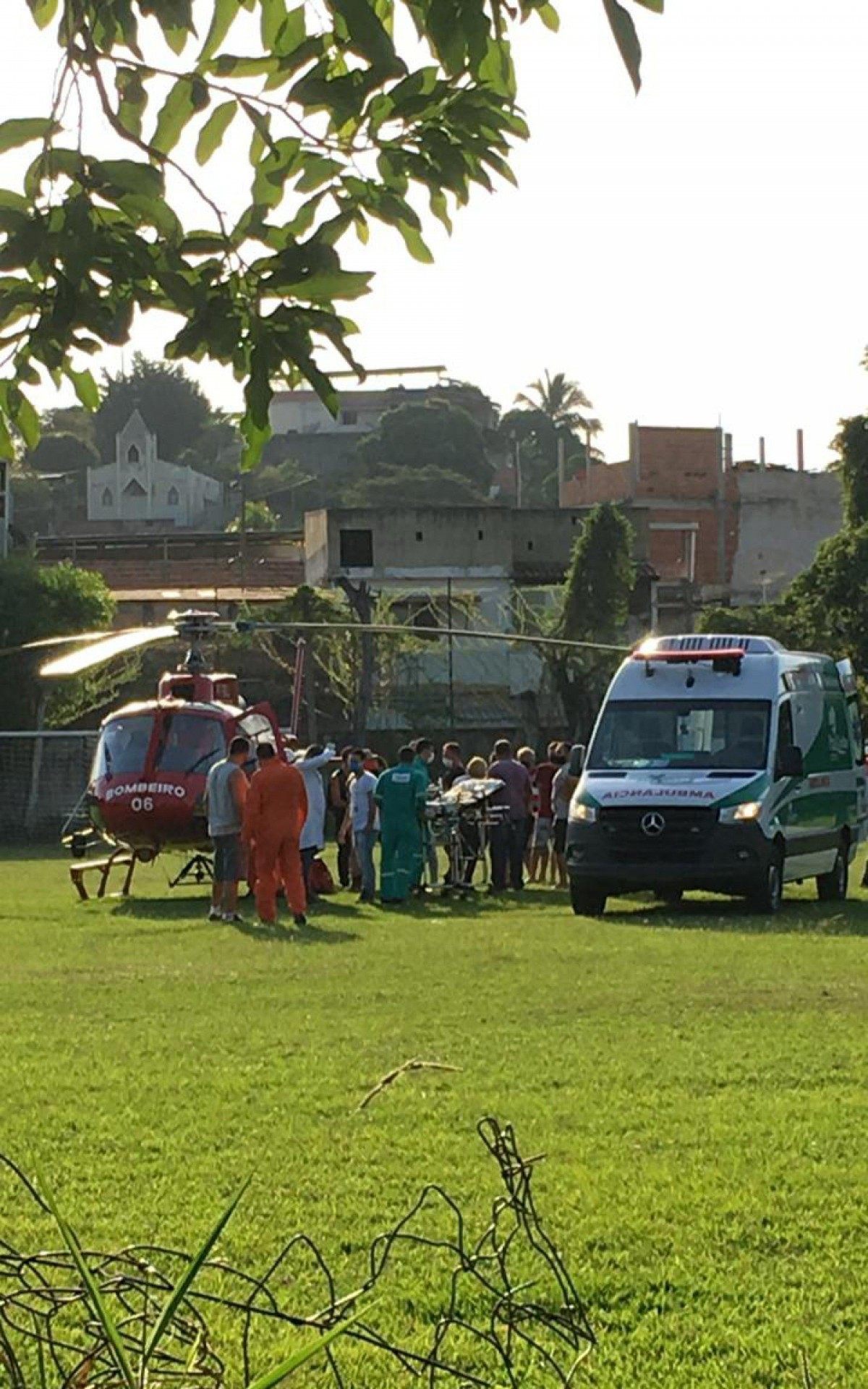 Transfer&ecirc;ncia de um menino de 7 anos ocorreu na tarde de s&aacute;bado, 22.