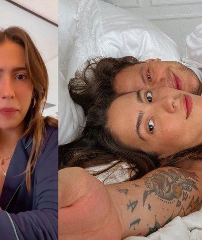 Gabi Brandt e Saulo Poncio - Reprodução/Montagem