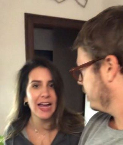 Fábio Porchat expõe DR com a mulher, Nataly - Reporter 03
