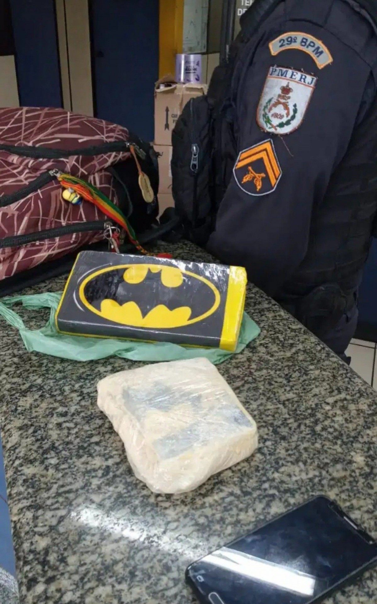 Ocorr&ecirc;ncia realizada por PMs do 29&deg; BPM.
