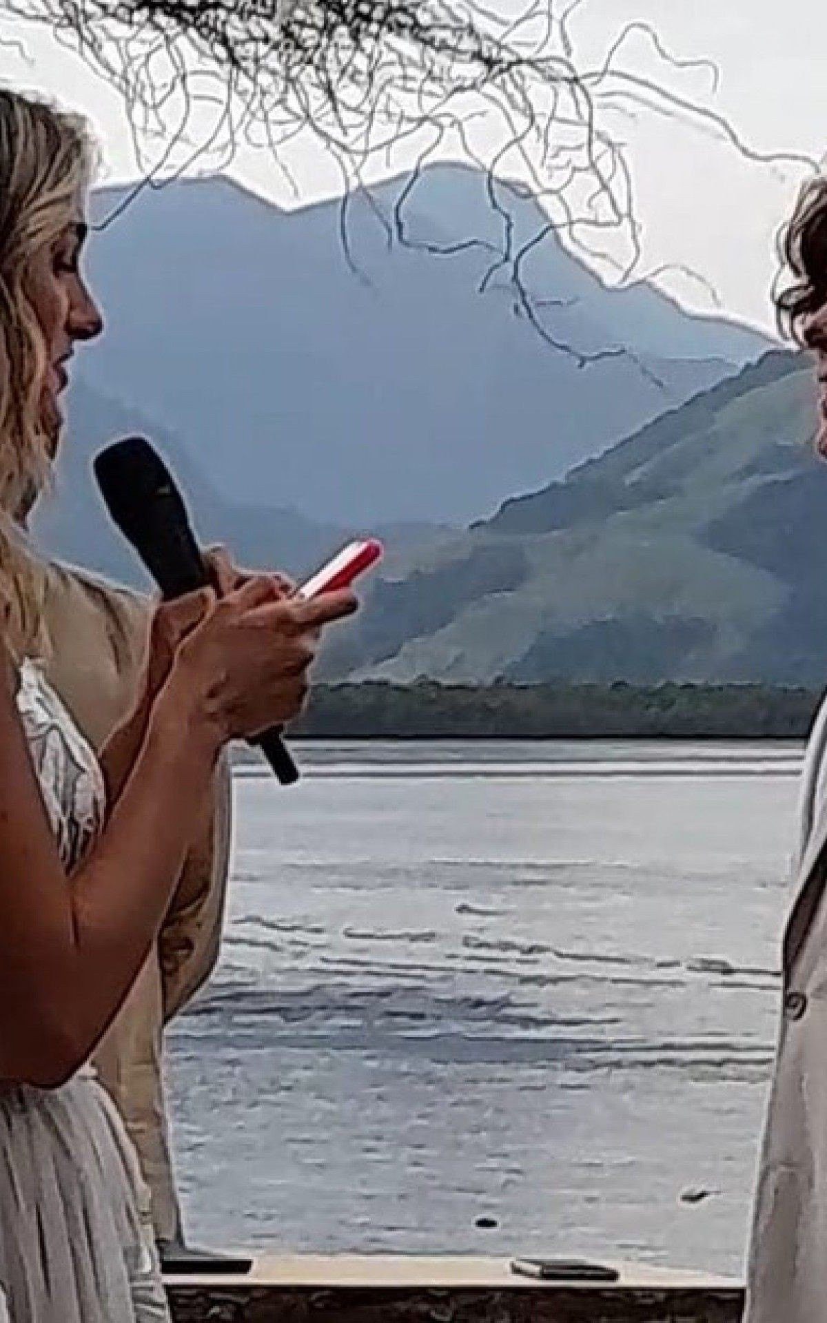 Sasha Meneghel e Jo&atilde;o Figueiredo