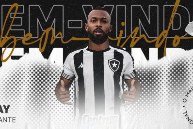 Reforço, Chay já treina pelo Botafogo e espera por regularização