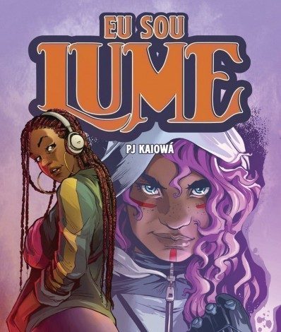 Páginas de 'Lume', ilustradas por PJ Kaiowá - Divulgação