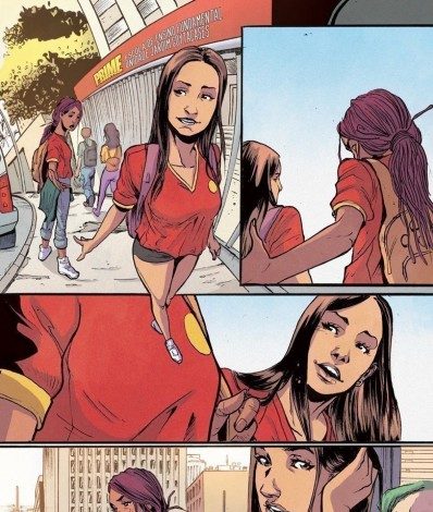 Páginas de 'Lume', ilustradas por PJ Kaiowá - Divulgação