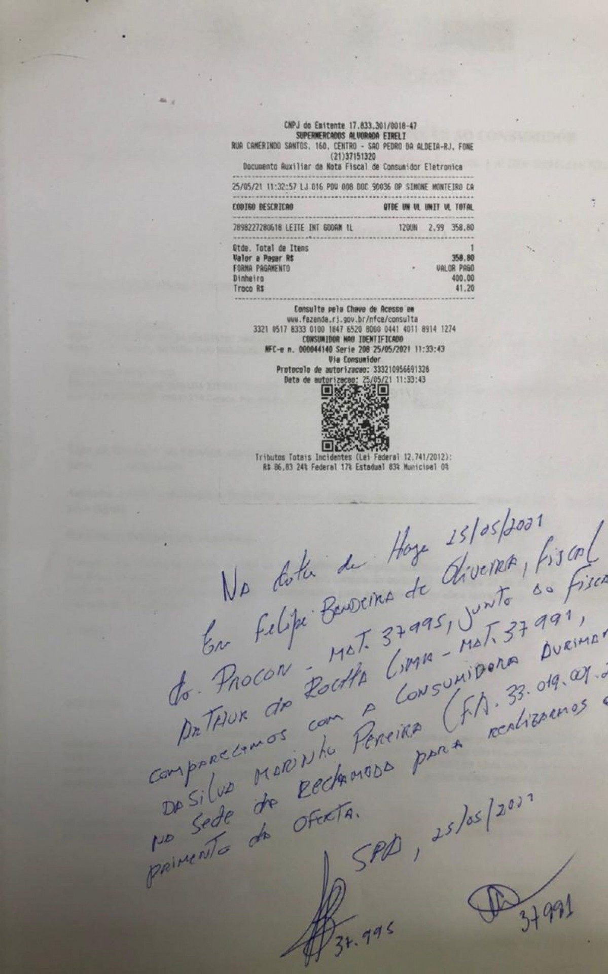 Notifica&ccedil;&atilde;o do Procon 