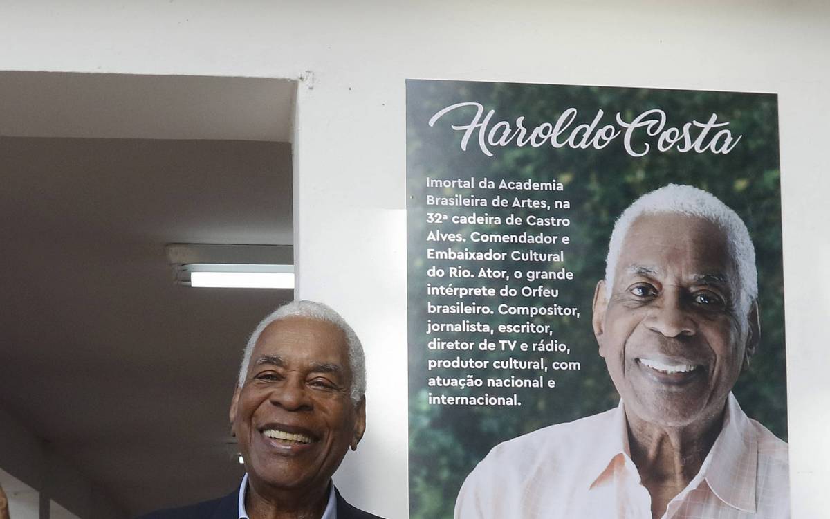 O escritor e pesquisador Haroldo Costa vai participar de uma das mesas