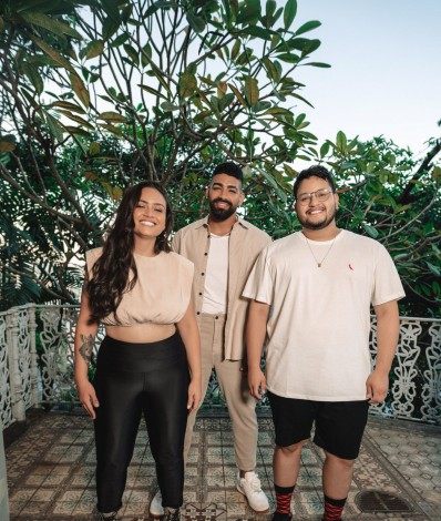 Luiza e Maurilio e Dilsinho - Divulgação