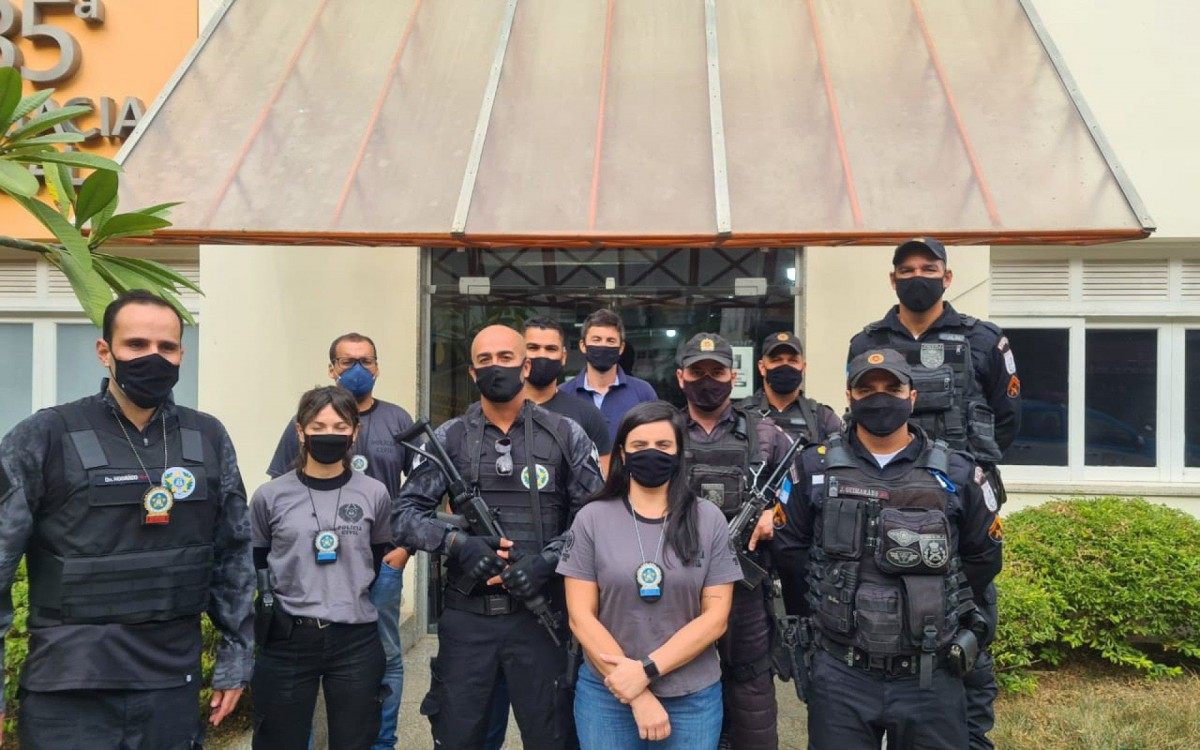 A terceira fase da ação conjunta é resultado de uma investigação do Grupo de Investigação Criminal (GIC) - a equipe de Inteligência da Delegacia de Itaocara - com o apoio do MPRJ e 36° BPM (Pádua).