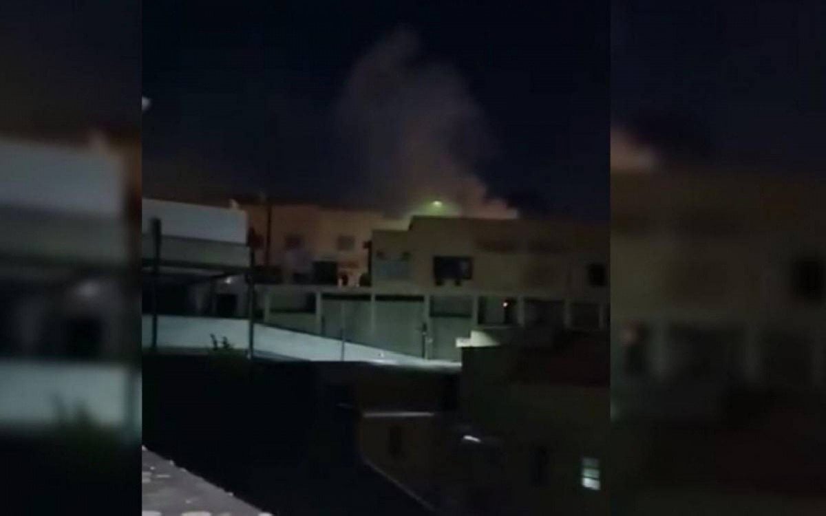 Incêndio atinge parte do Hospital Regional Darcy Vargas, em Rio Bonito - Redes Sociais