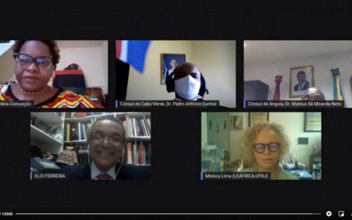 O evento contou com a participa&ccedil;&atilde;o do c&ocirc;nsul-geral honor&aacute;rio de Cabo Verde, Pedro Ant&ocirc;nio Santos, do c&ocirc;nsul de Angola, Mateus de S&aacute; Miranda