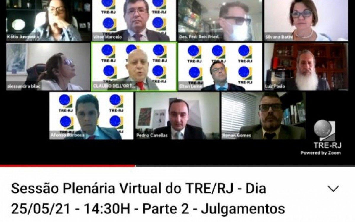 Audi&ecirc;ncia on line do TRE