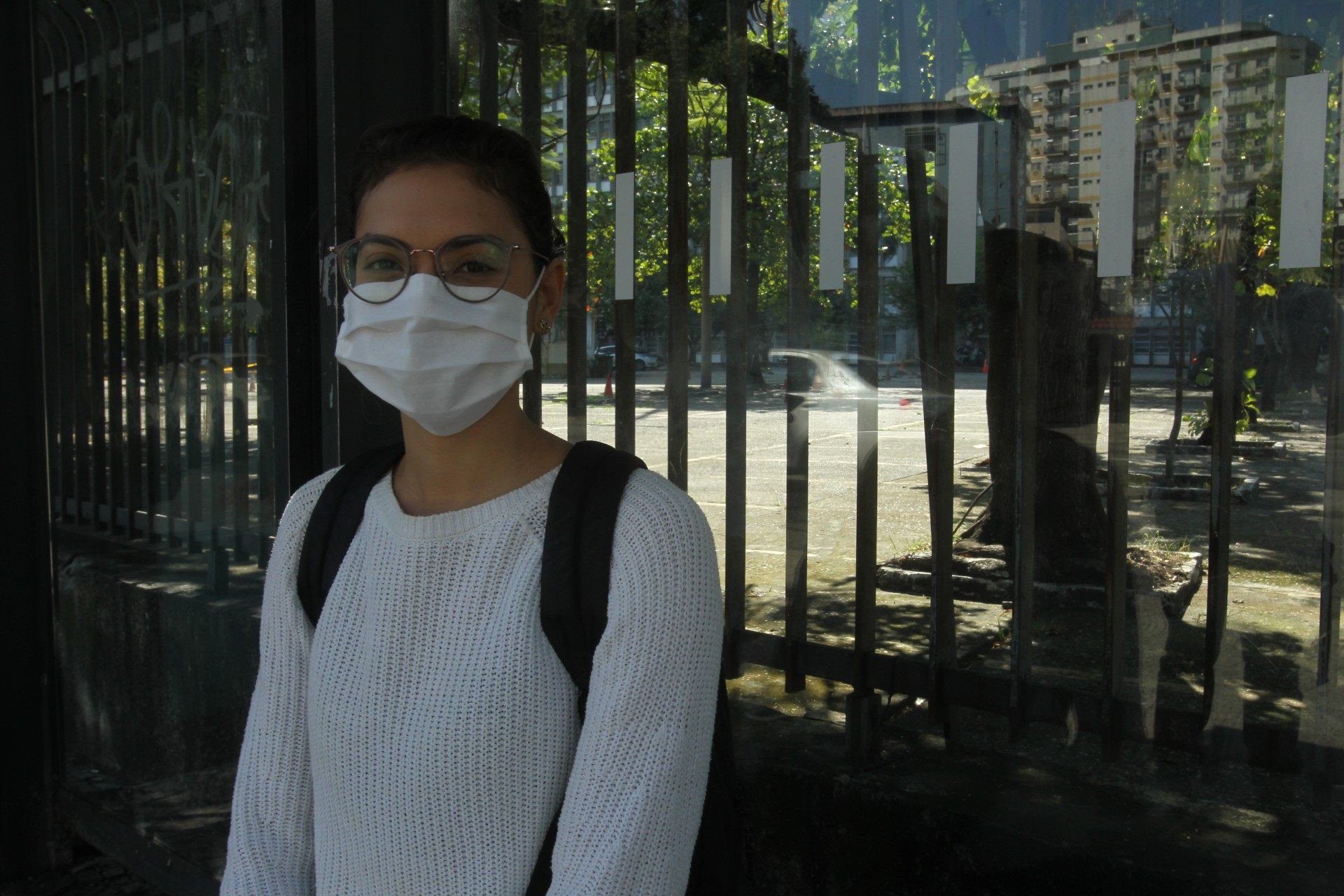 Lívia Cunha é estudante de Medicina na Uerj - Estefan Radovicz / Agencia O Dia