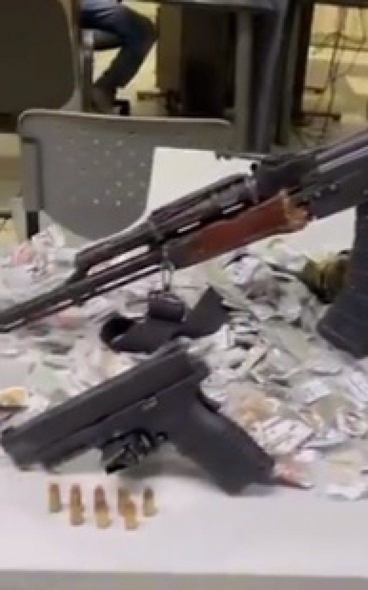 Criminosos foram socorridos para o Hospital Municipal de Belford Roxo