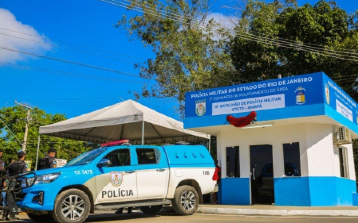 Nova cabine da PM no bairro Amapá, em Caxias