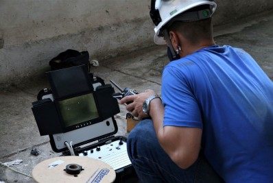 Prefeitura usa robôs com controle remoto para inspeção em galerias pluviais