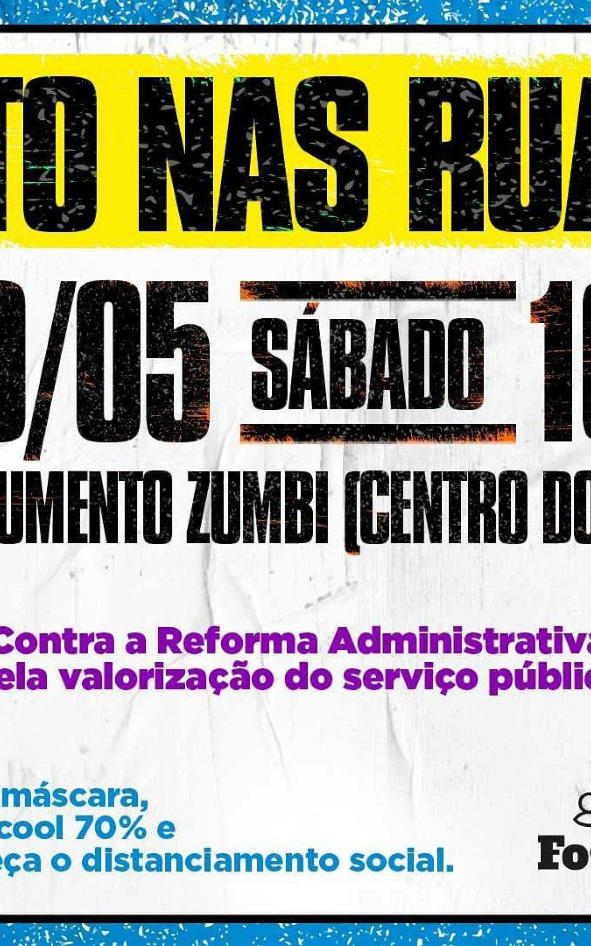 Servidores do Rio e de outros estados se mobilizam contra a PEC 32 - Reprodu&ccedil;&atilde;o