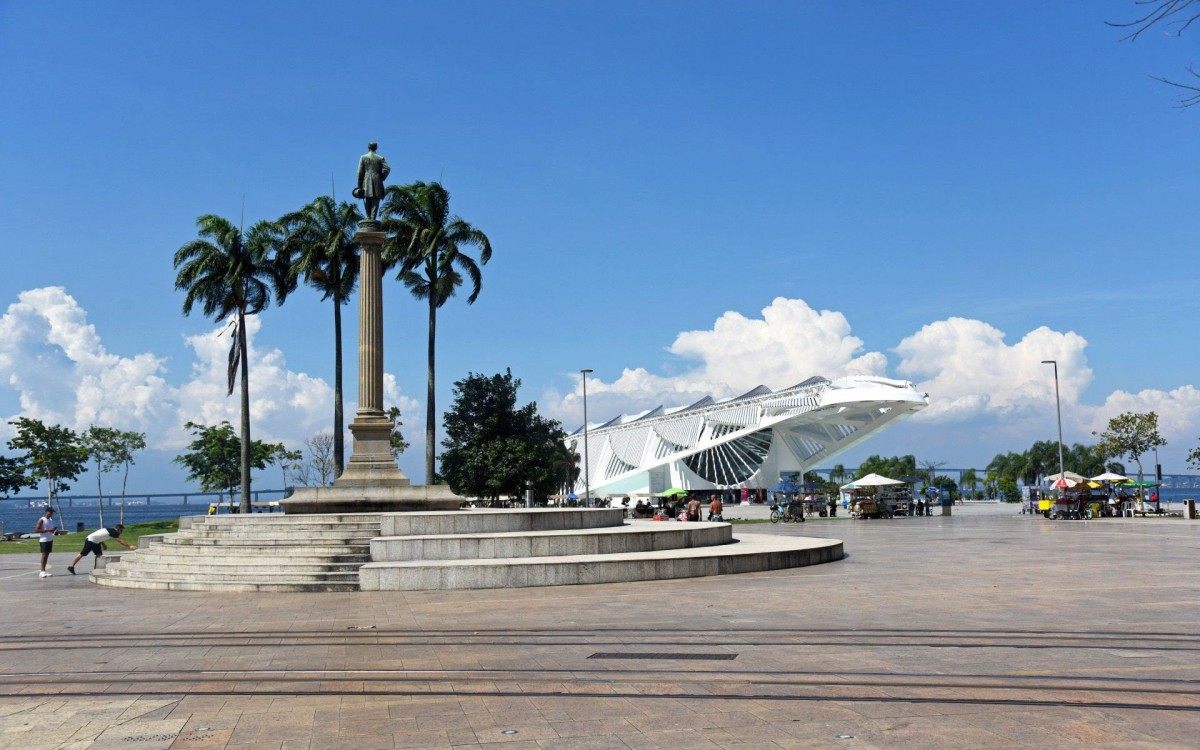 Pra&ccedil;a Mau&aacute;, na Zona Portu&aacute;ria do Rio
