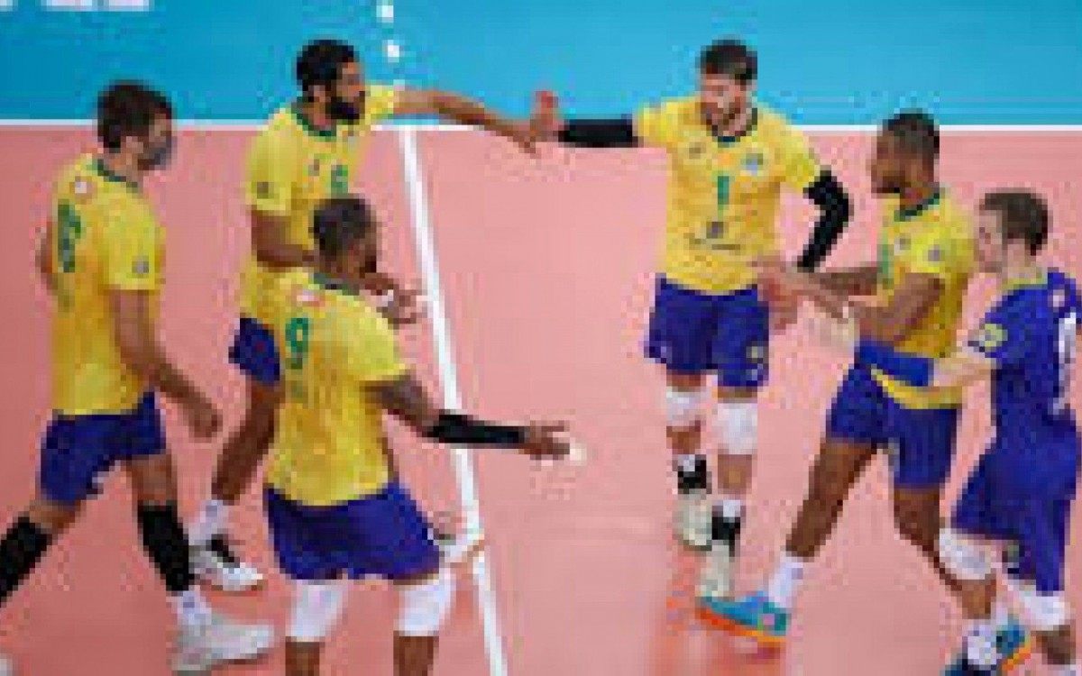Brasil começou a trajetória visando os Jogos Olímpicos de Tóquio - Reprodução/CBV