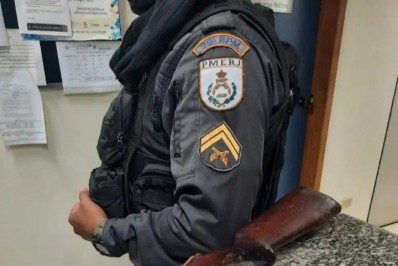 Laje do Muriaé: 29° BPM apreende espingarda e maconha durante buscas 