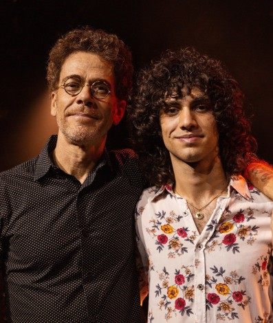 Nando Reis e o filho, Sebastião Reis - Carol Siqueira