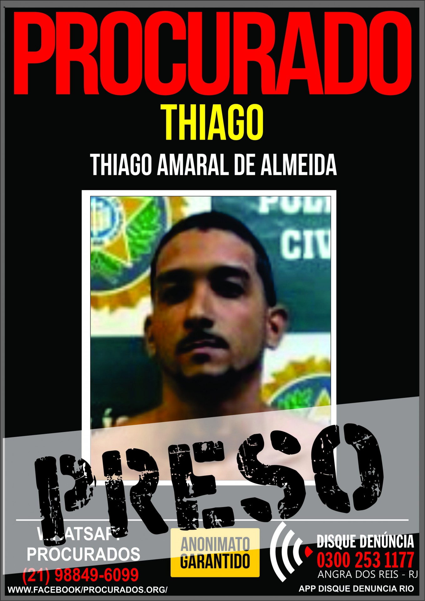 Acusado de participar de agress&atilde;o a PM &eacute; preso na Regi&atilde;o dos Lagos