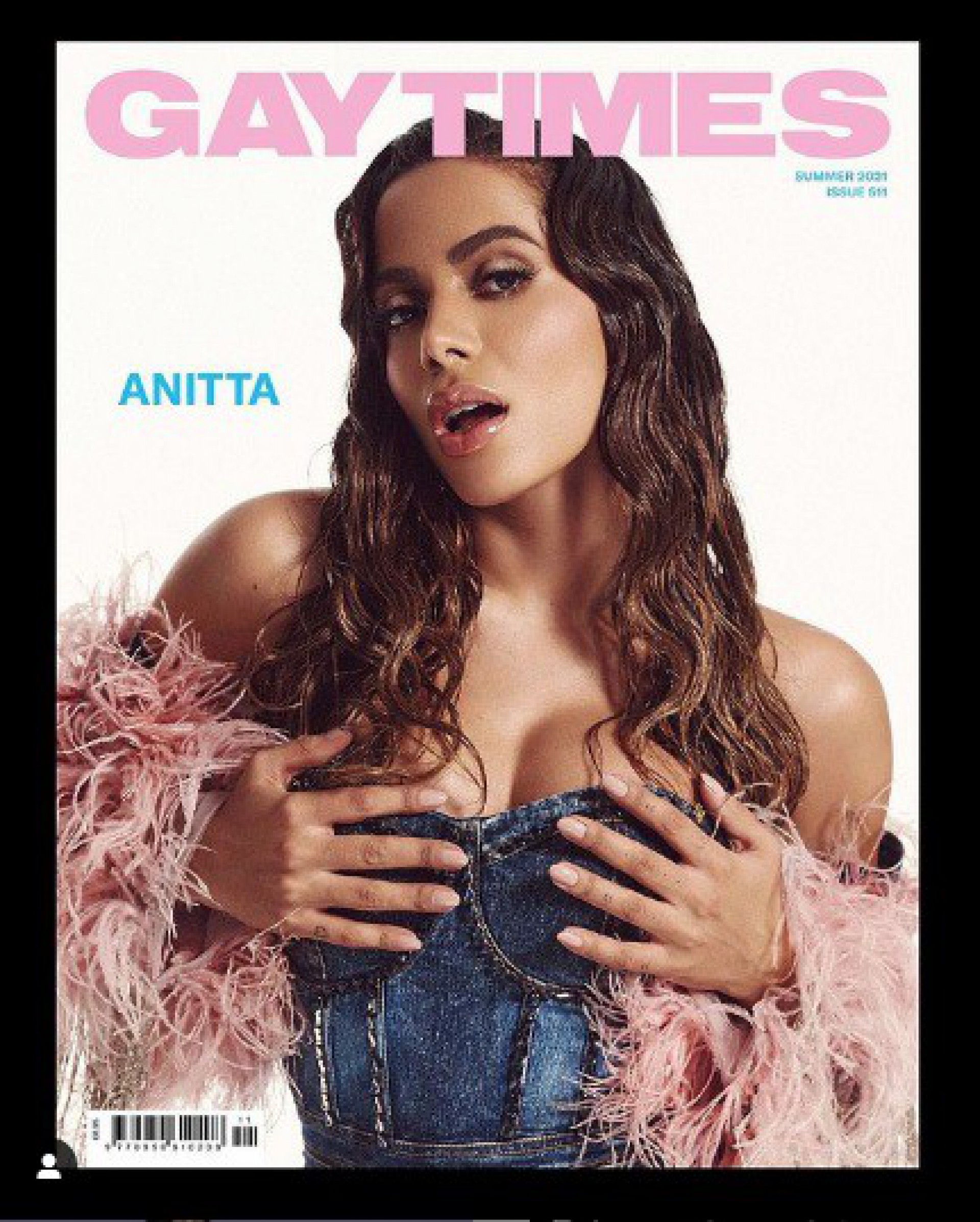 Anitta Fala Sobre Preconceito Com Bissexualidade Em Entrevista Para Revista Lgbt Mh