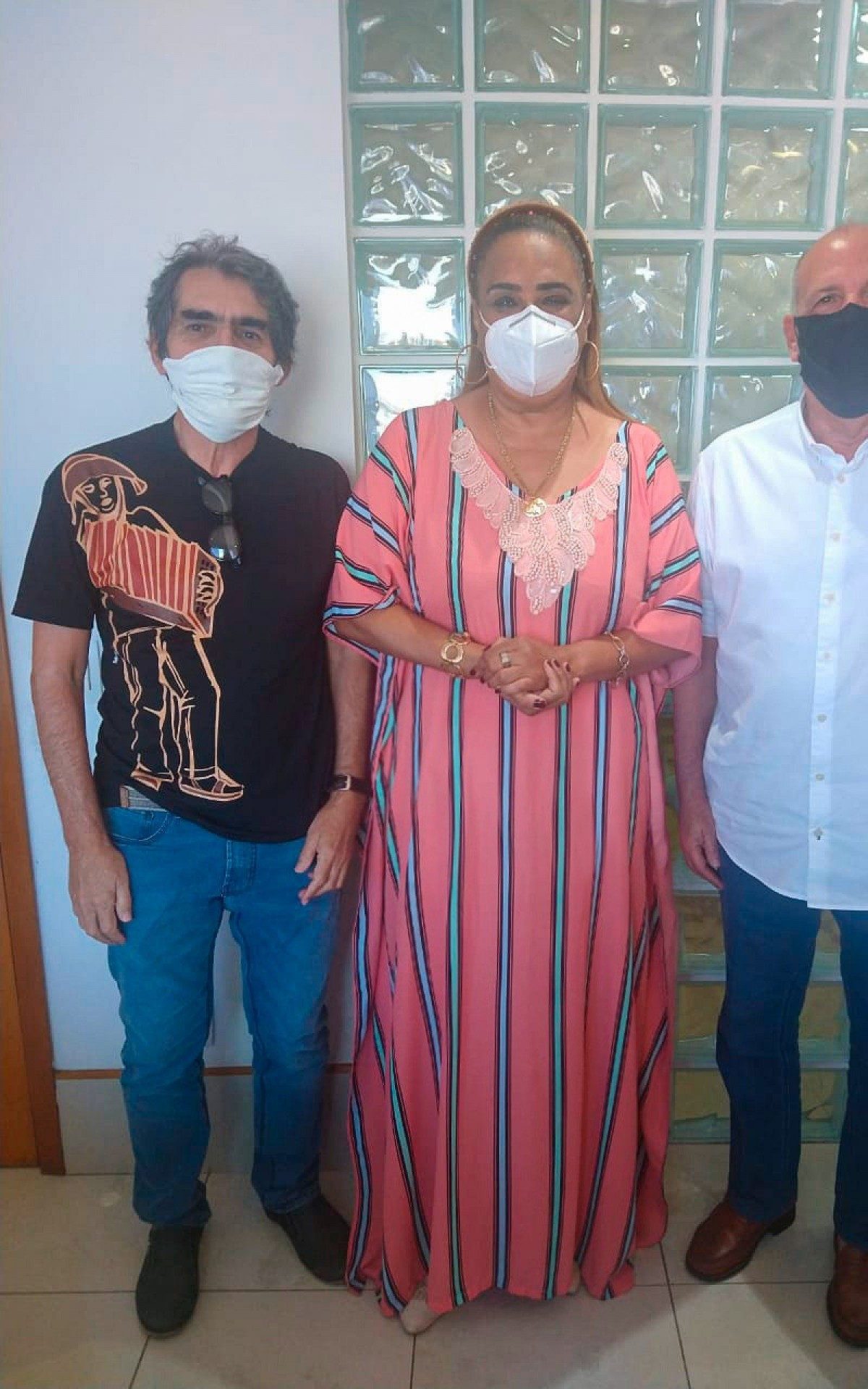  Jos&eacute; Maria Braga, Luzia Lacerda e Jos&eacute; Roberto Gifford