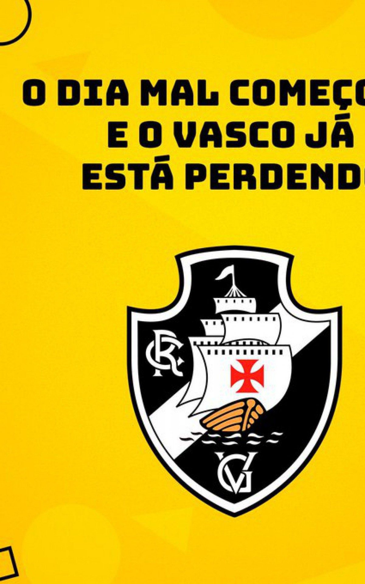 Vasco sofre com memes ap&oacute;s ser derrotado pelo Oper&aacute;rio