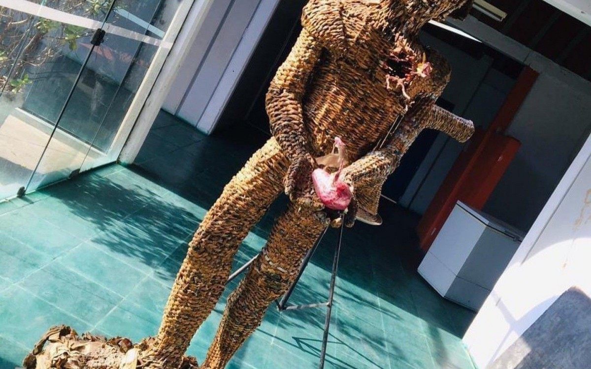 A Casa de Cultura também conta com exposições de obras de arte