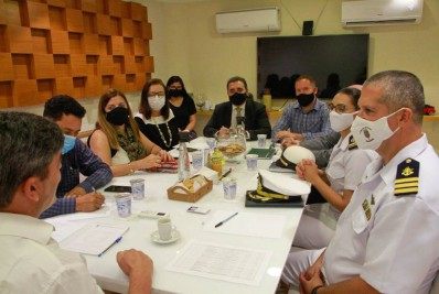 Fundec participa de reunião com Fuzileiros Navais para parcerias