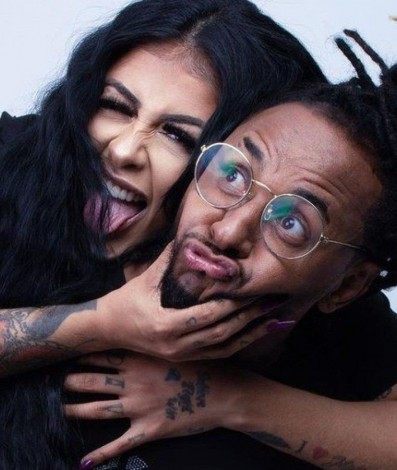 Fernanda Medrado e DJ Claytão - Reprodução