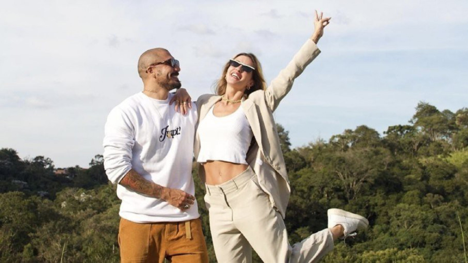 Fernando Medeiros e Aline Gotschalg
