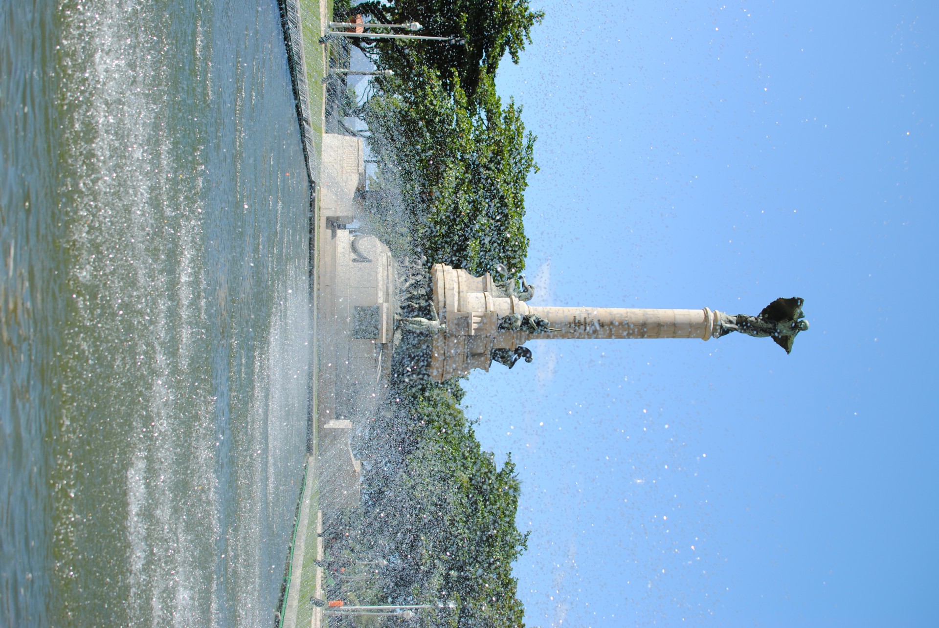 Prefeitura do Rio reinaugura chafariz da Urca - Divulgação / Secretaria Municipal de Conservação 