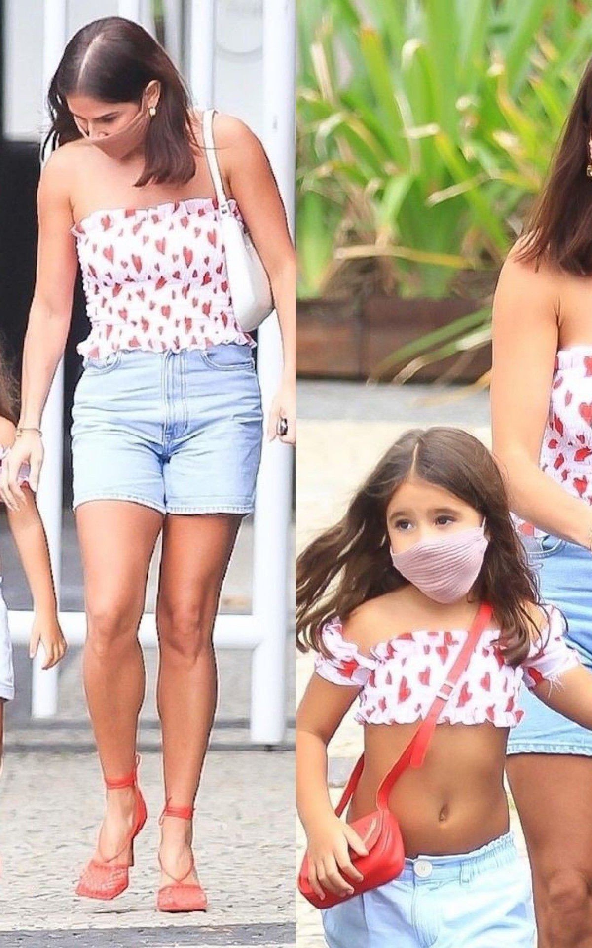 Deborah Secco e a filha Maria Flor