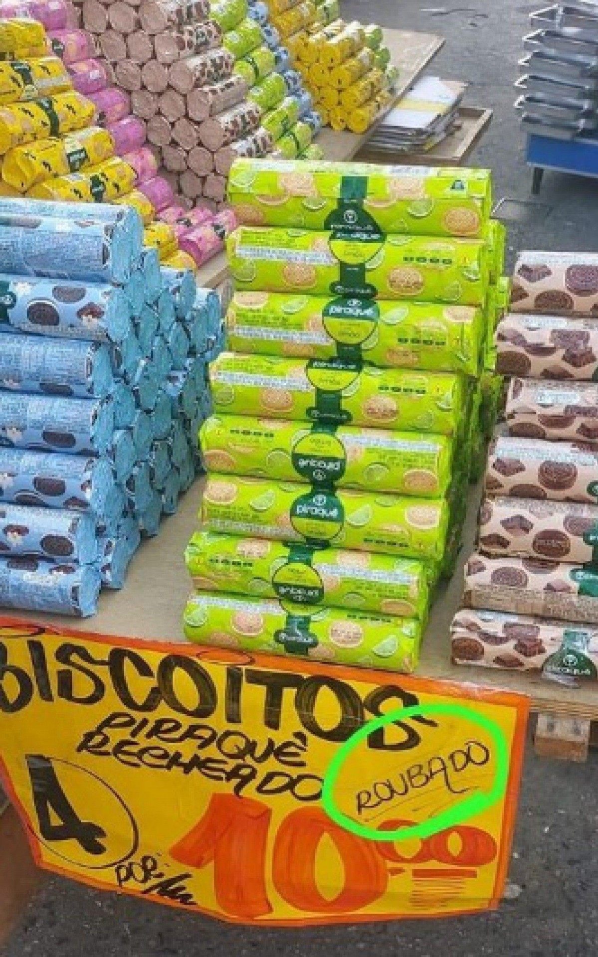 Biscoitos na 'promo&ccedil;&atilde;o'