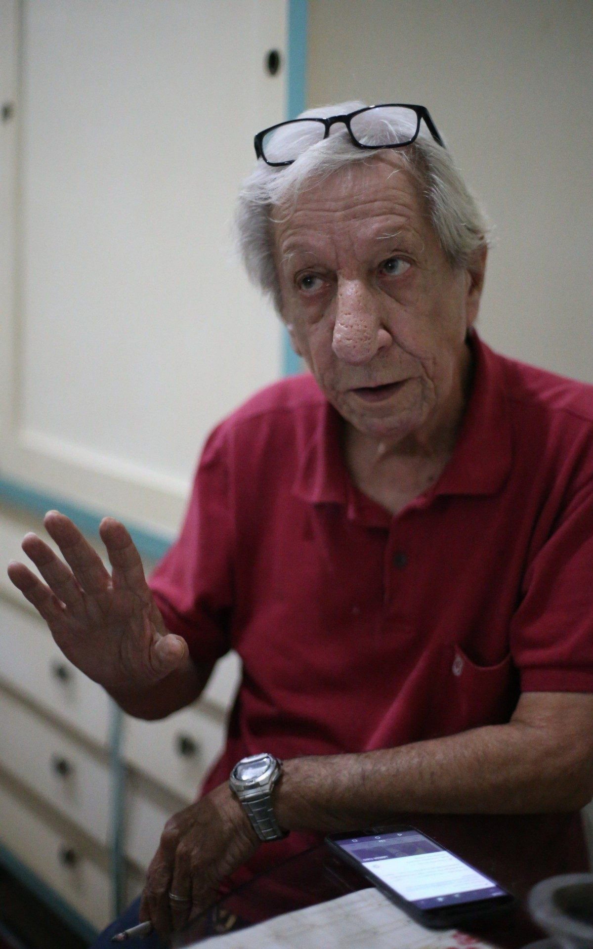 Especial 70 Anos Jornal O DIA. Luarlindo Ernesto, rep&oacute;rter do Jornal O DIA.