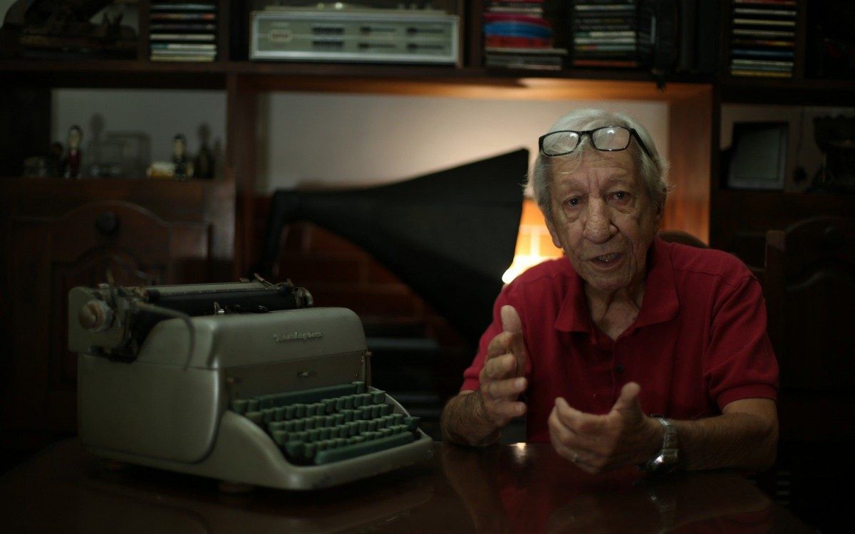 Especial 70 Anos Jornal O DIA. Luarlindo Ernesto, rep&oacute;rter do Jornal O DIA.