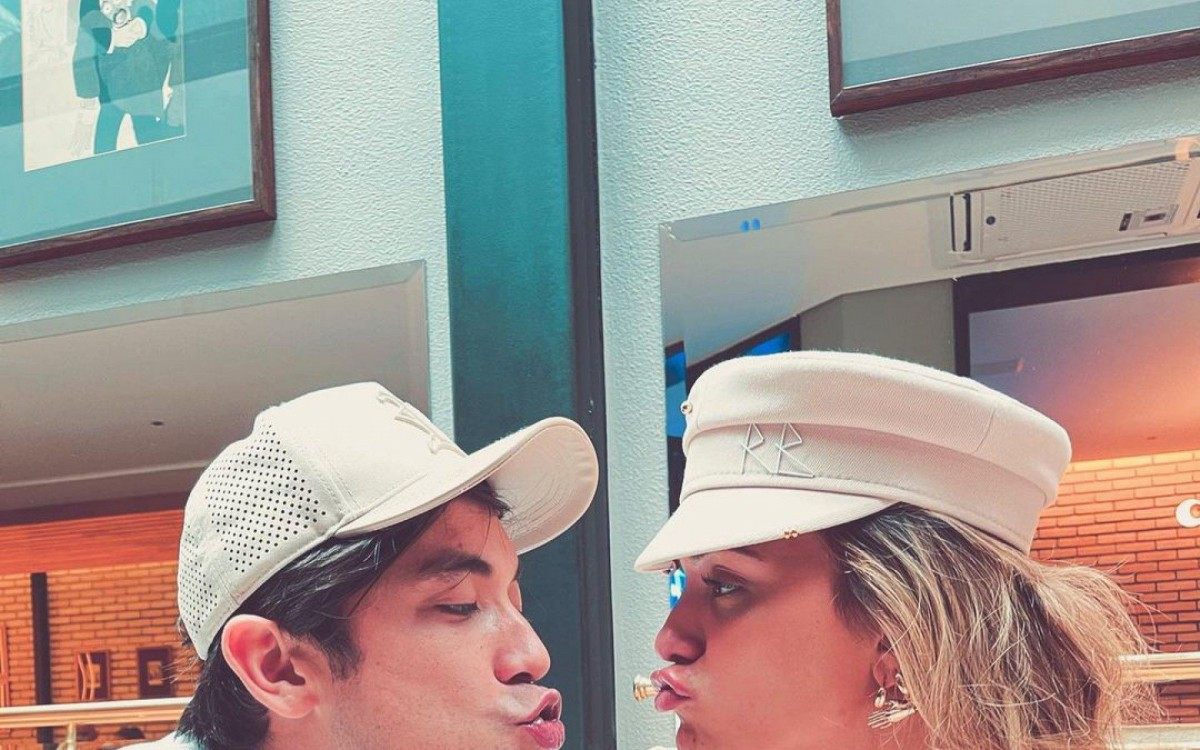 Daniel Caon e Rafa Kalimann