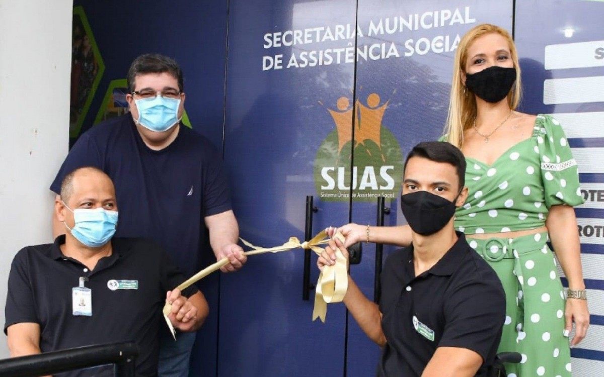 Nova Sede da Assist&ecirc;ncia Social no Centro de Itagua&iacute;.
