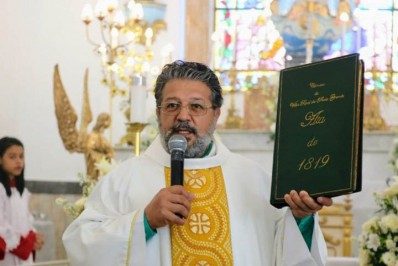 Igreja de Saquarema já tem novo padre