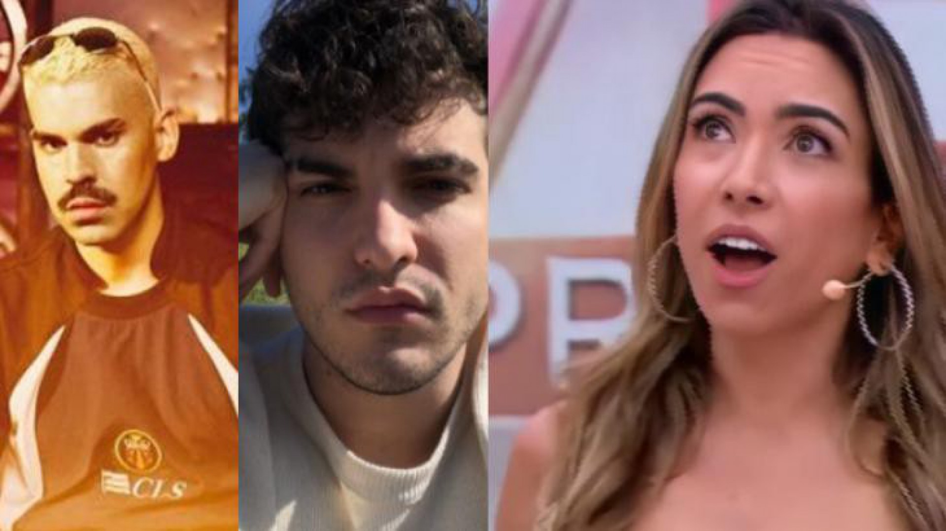 Mateus Carrilho e Jão também criticaram o posicionamento de Patrícia Abravanel - Montagem/Reprodução