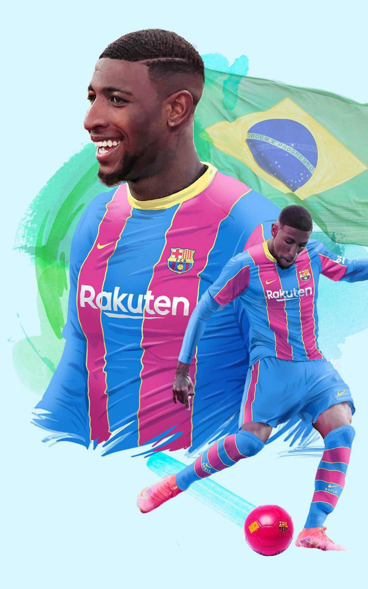 Emerson Royal ser&aacute; jogador do Barcelona at&eacute; 2024