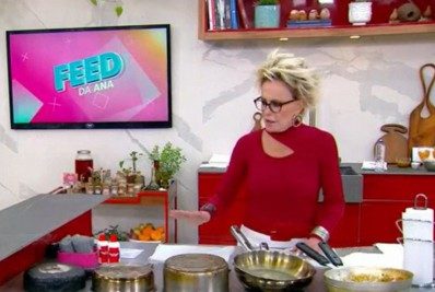 Eita! Ana Maria Braga briga com produção e depois pede desculpas