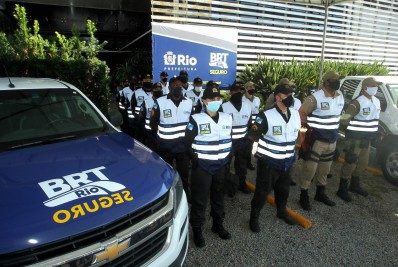 Prefeitura inaugura BRT Seguro: quatro já foram presos e oito metros de corrimão são apreendidos