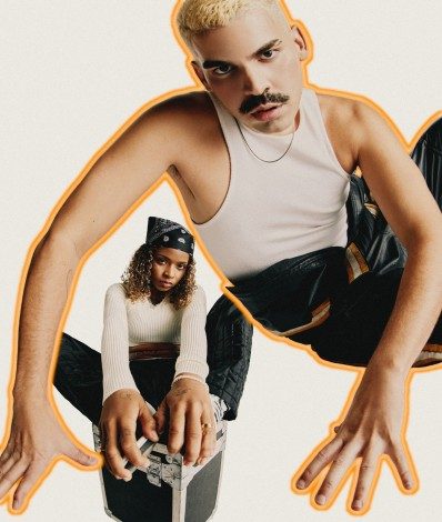 Mateus Carrilho convidou MC Dricka para gravar 'Pancada' - fotos Divulgação/ Ivan Erick