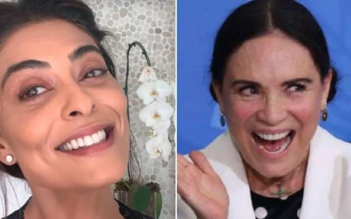 Juliana Paes e Regina Duarte