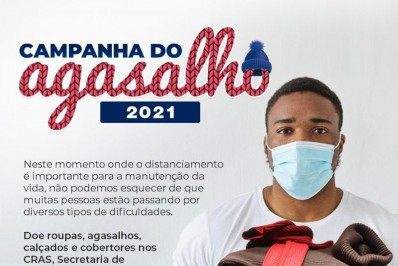 Prefeitura de Saquarema lança campanha do agasalho 2021 -  